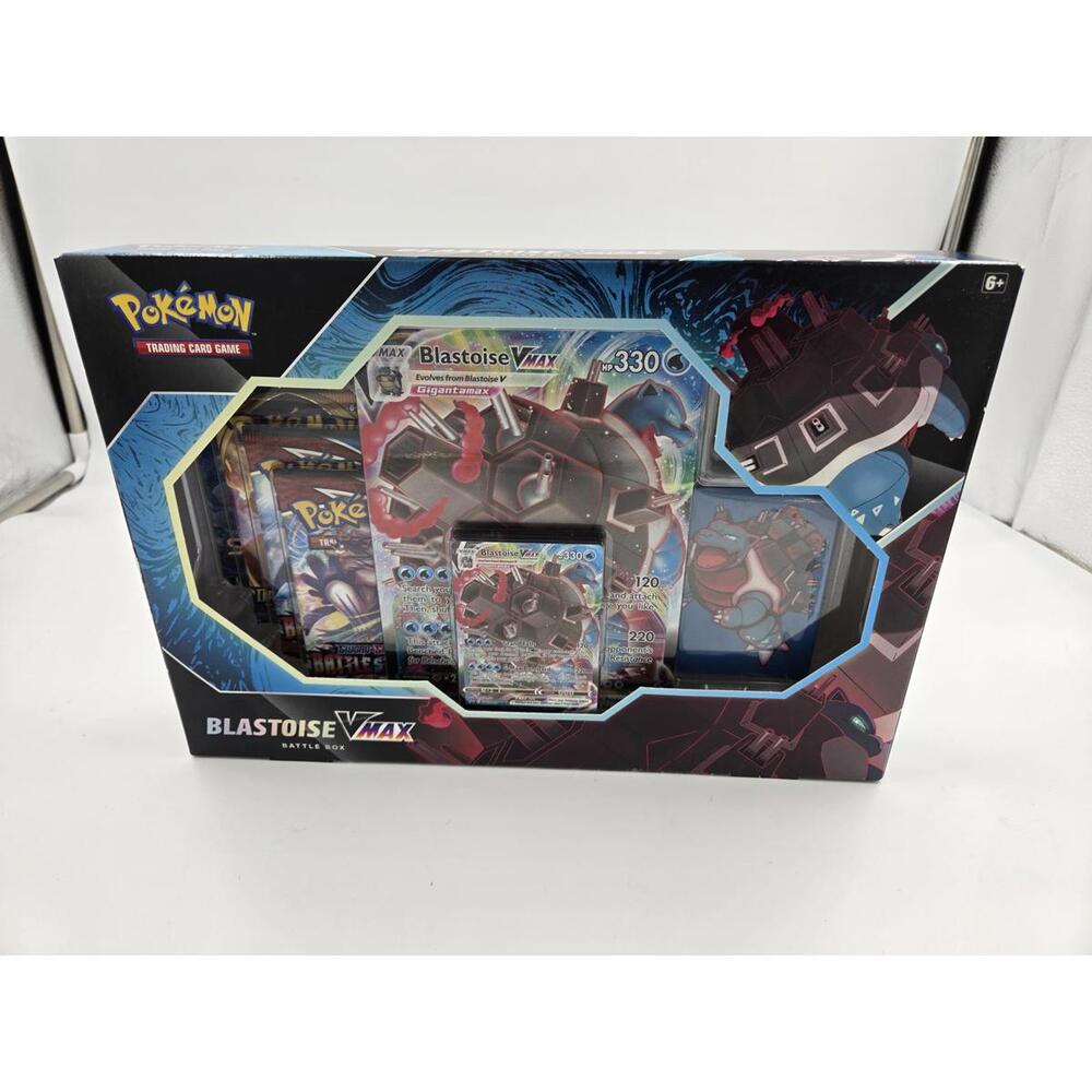 Pokemon Blastoise VMAX Battle Box Sealed & New
